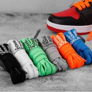 3 paires de lacets lettres