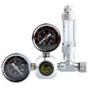 Compteur de décompression de CO2 Waterweed Double Meter