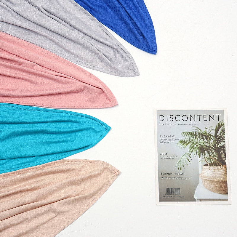 Echarpe de couleur unie pour femmes – Image 4