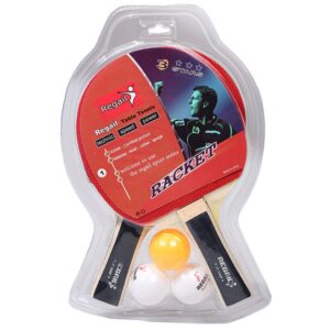 2 pièces. Raquettes de tennis de table avec 3 balles