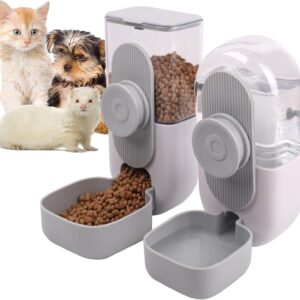 Distributeur automatique de nourritures et d'eaux pour animaux de compagnie