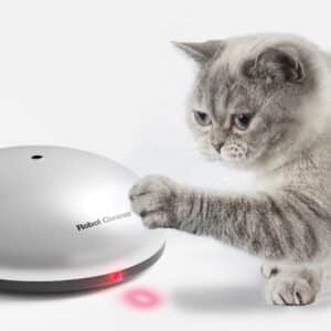 Robot balayeur pour taquiner les chats