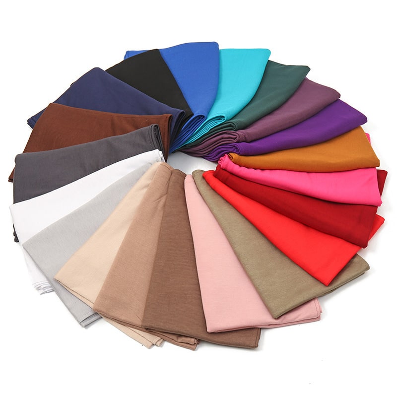 Echarpe de couleur unie pour femmes