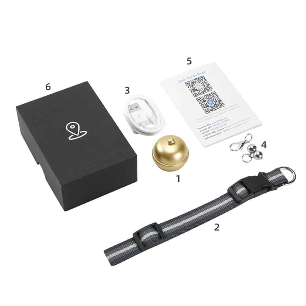 Localisateur GPS intelligent pour chats et chiens. Application pour Smartphone G1 5P. – Image 3