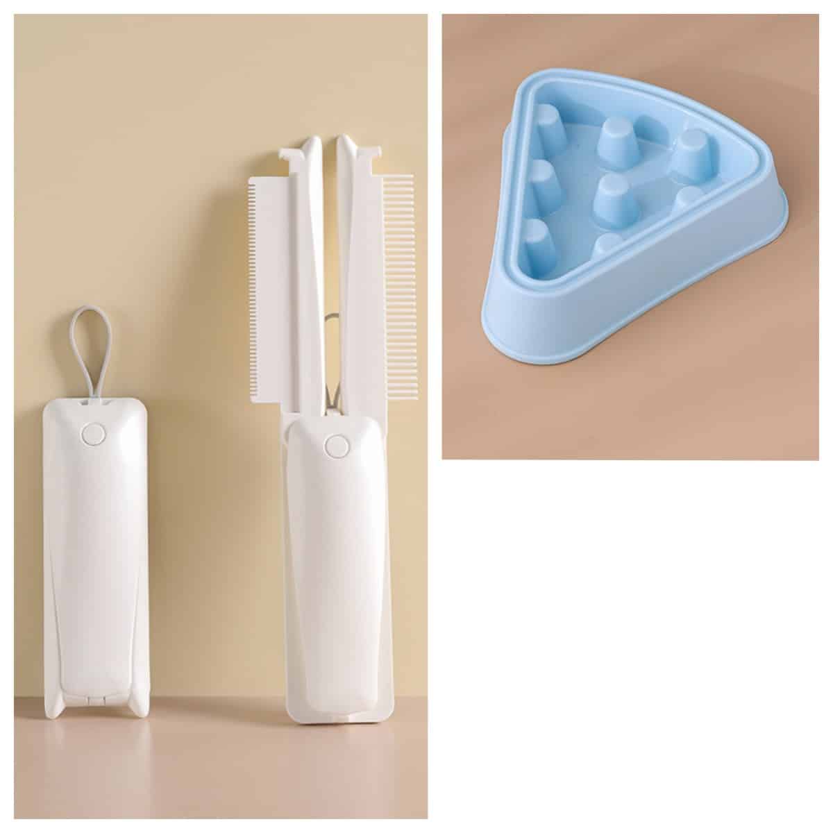 3 pièces/2 pcs/1 pc. Brosses pour enlever les poils fottants des chats – Image 4
