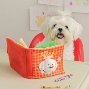 Jouet de lecture reniflant et audible pour chiens