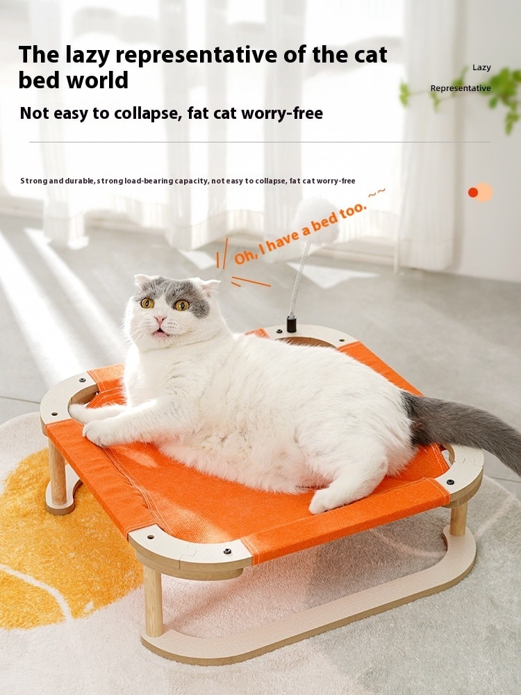 Hamac créatif et minimaliste pour chat lavable à la maison – Image 6