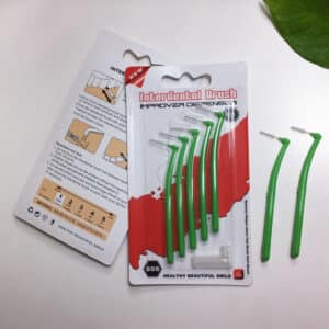 5 pièces. Manches de nettoyage interdentaire manuel pour brossettes interdentaires