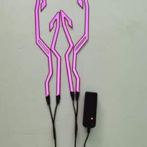 Bande lumineuse pour casque de moto Bande lumineuse LED