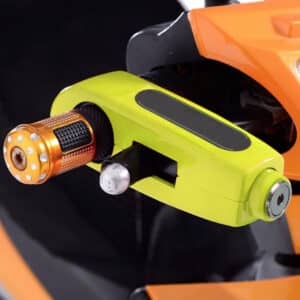 Antivol. Serrure de guidon de moto avec 2 clés. Verrouillage de guidon de moto