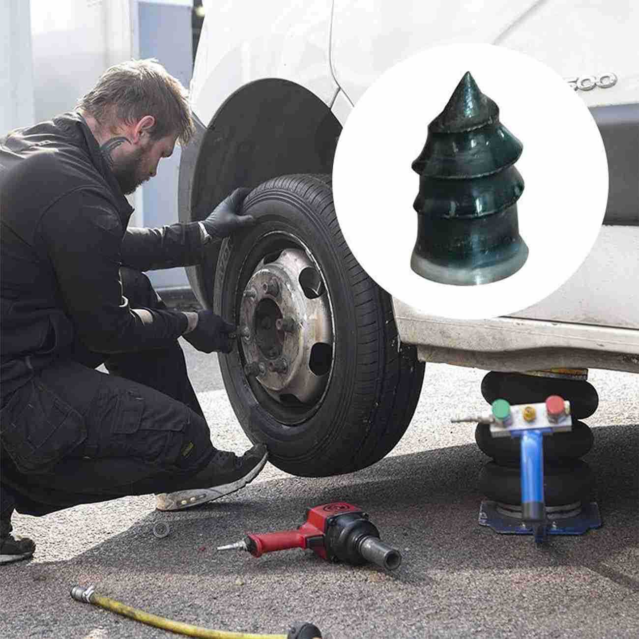 20pcs/10pcs. Vis de réparation de pneus sans chambre à air pour moto et voiture. Réparation de pneus sans démontage