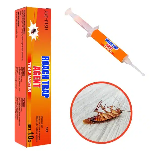 15pcs/10pcs/5pcs. Anti-cafards ultra-efficace. Le gel anti-cafards tue les cafards