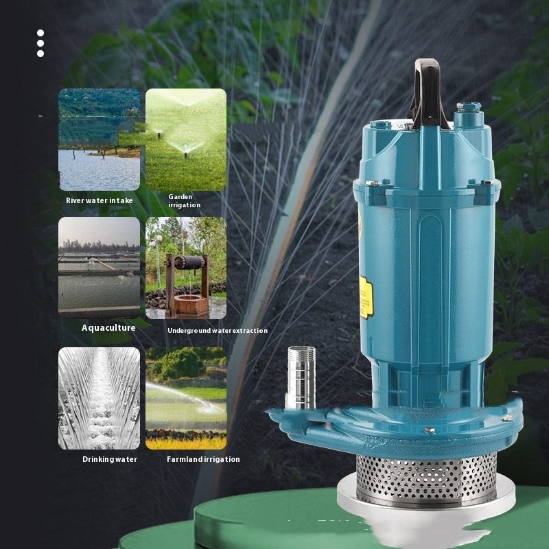 Irrigation agricole. Pompage d’étang. Installation de pompage d'eau propre agricole – Image 5