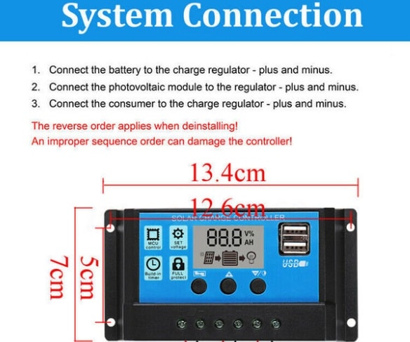 Contrôleur de charge de panneau solaire – Image 8