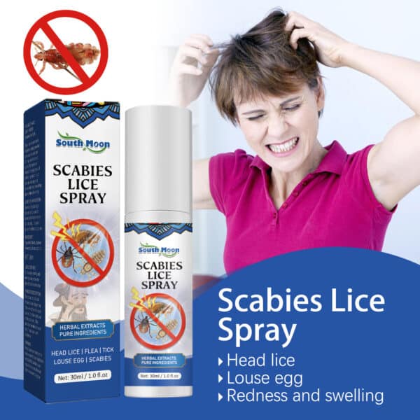 Anti-poux. Spray d’élimination des poux de tête – Image 6
