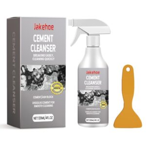 Nettoyant pour ciment. Le nettoyant ultra-effice et puissant pour ciment dissout le ciment pour sol carrelé