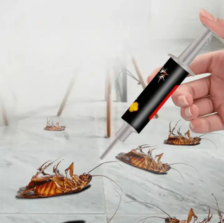 Anti-cafards ultra-efficace. Le gel anti-cafards tue les cafards