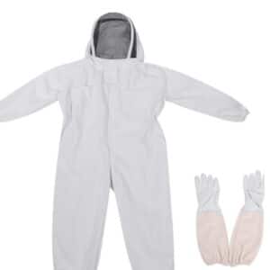 Combinaison anti-abeilles. Combinaison de protection d’apiculture. Combinaison spatiale une pièce blanche