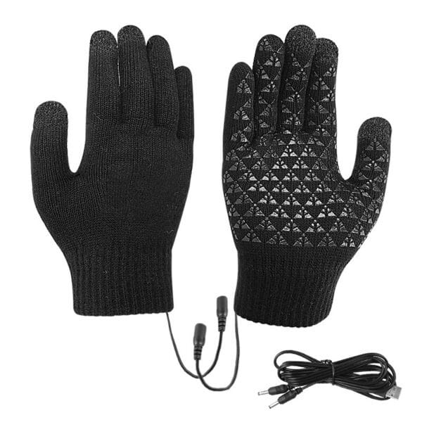Une paire de gants chauffante électrique. Gardez vos mains au chaud en hiver pour hommes et femmes – Image 2
