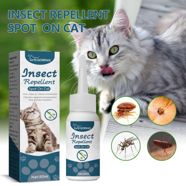 Agent anti-puces et anti-tiques pour animaux de compagnie – Image 3