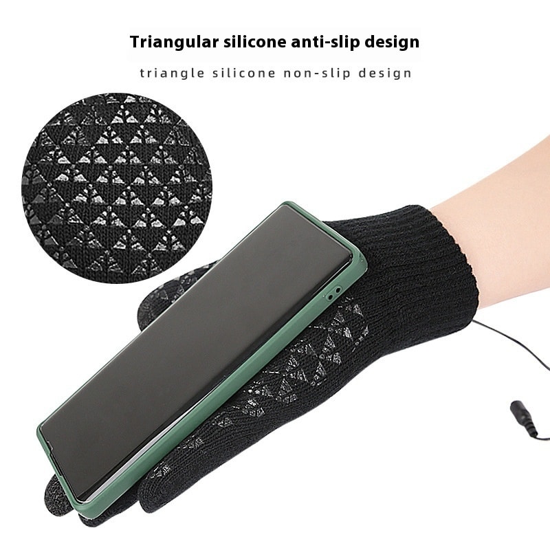 Une paire de gants chauffante électrique. Gardez vos mains au chaud en hiver pour hommes et femmes – Image 5