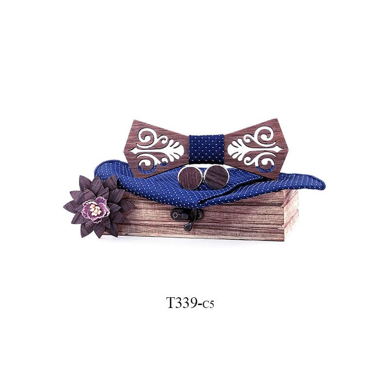 Nœud papillon creux à la mode pour hommes – Image 3