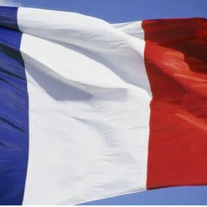 Drapeau de la republique française