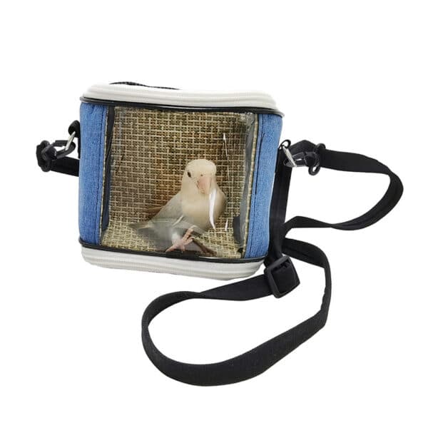 Sac de transport pour perroquets et oiseaux. Cage de perroquet respirant. Cage à oiseaux – Image 2