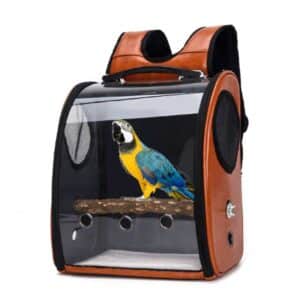 Sac de voyage pour perroquet et oiseaux. Sac pour animaux de compagnie pliable, poreux et respirant