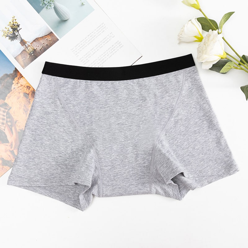 Boxer menstruel à quatre couches, anti-fuite, anti-bactérien et absorbant pour femmes – Image 4