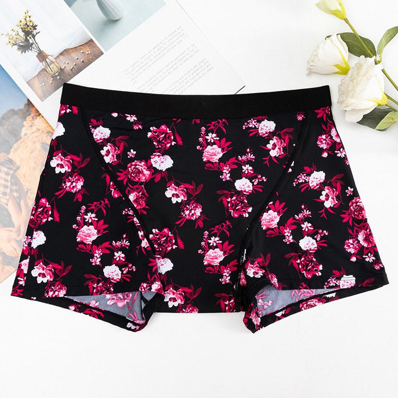 Boxer menstruel à quatre couches, anti-fuite, anti-bactérien et absorbant pour femmes – Image 3