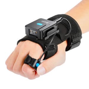 Gants de scanner de code-barres bidimensionnel portable pour le poignet