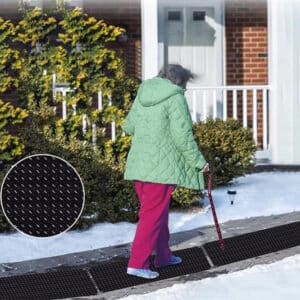 Tapis chauffant, antidérapant en plein air pour l'hiver