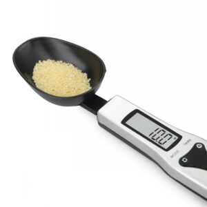 Cuillère à mesurer. Cuillère doseuse intelligente. Balance d'aliments