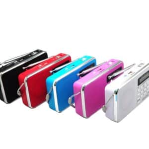 Radio portable à bande complète avec lecteur MP3