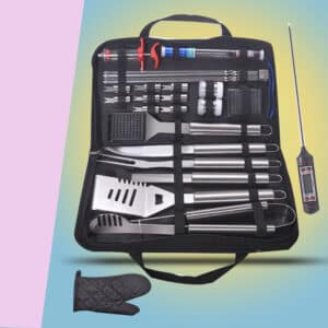25 pièces. Ensemble d'outils pour barbecues. Ustensiles de cuisine