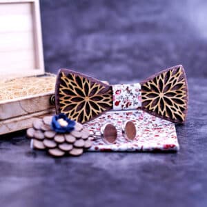 Nœud papillon de mariage à la mode pour hommes