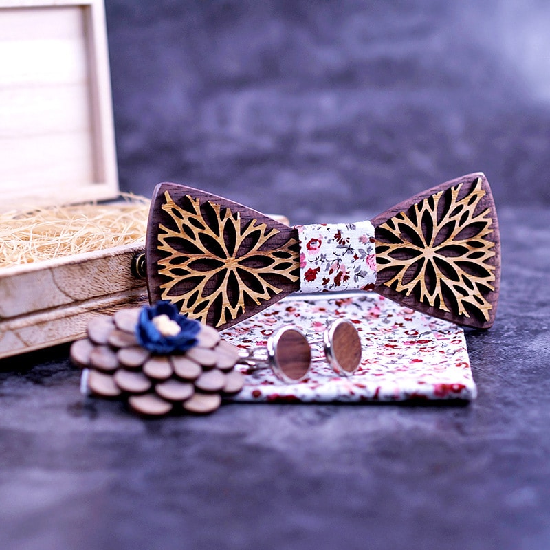 Nœud papillon de mariage à la mode pour hommes