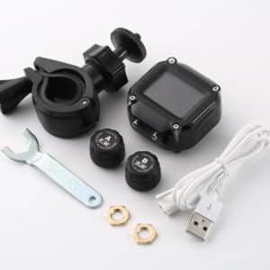 Outil de surveillance transfrontalière de la pression des pneus de moto