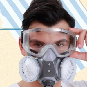 Masque anti-poussières. Masque industriel respirant