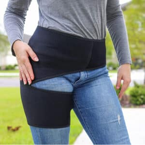 Coussinet de hanches anti-tension réglable pour le sport. Équipement de protection musculaire pour femmes et hommes