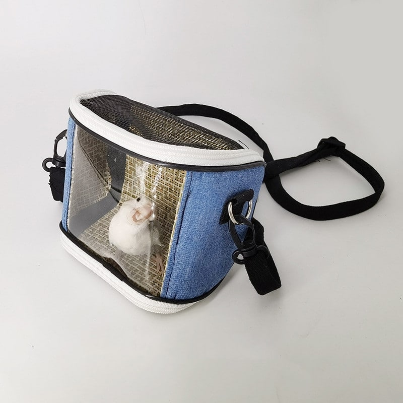 Sac de transport pour perroquets et oiseaux. Cage de perroquet respirant. Cage à oiseaux – Image 3