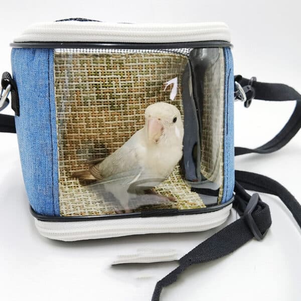 Sac de transport pour perroquets et oiseaux. Cage de perroquet respirant. Cage à oiseaux