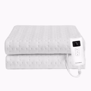 Couverture chauffante électrique. Restez au chaud en hiver
