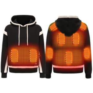 Vêtement chauffant électrique d’hiver pour femmes et hommes