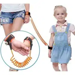 Bracelet anti-perte pour enfants avec corde de traction anti-perde