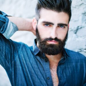 Huile de soins pour la croissance de la barbe pour hommes