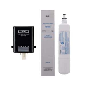 Ajustement du filtre du réfrigérateur. Filtre à air combinaison