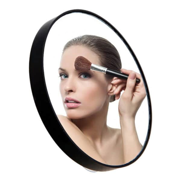 Miroir grossissant. Miroir loupe
