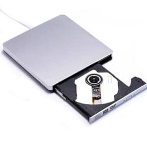 Lecteur de disque optique externe portable pour ordinateur. Lecteur de CD DVD